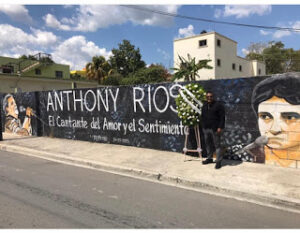 Andy Rios Muralist El hermoso mural dedicado Anthony Ríos en su natal Hato Mayor. – Listín ...