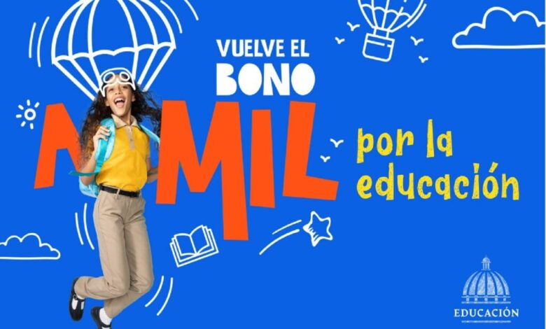 Bono a Mil: cómo y dónde registrarse para obtener el bono escolar ...